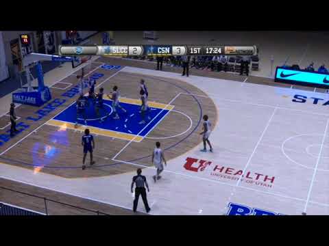 Bendji Pierre Highlights- 6'7 Freshmen Forward, Salt Lake CC