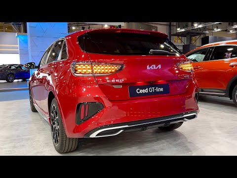 New KIA CEED 2022 Facelift - CRAZY LED lights, dynamic indicators & digital cockpit views (GT-Line)