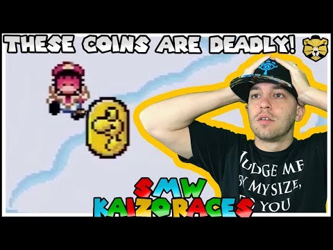 Grab A Coin, Lose Your Life!? Super Mario World Blind Kaizo Races