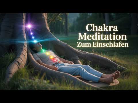 Chakra Einschlafmeditation für heilende Träume | 7 Chakren Reinigung | Intensiv