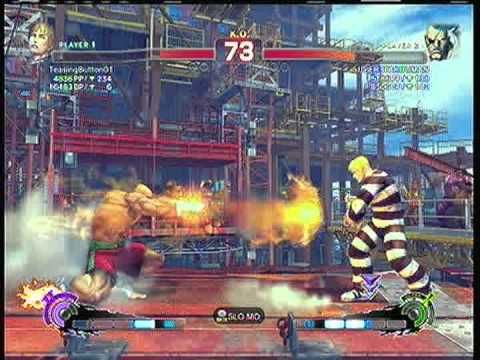 SSFIVAE: Cody (TeasingButton01) vs.Sagat (SUPER3TAROUMAN)  SD