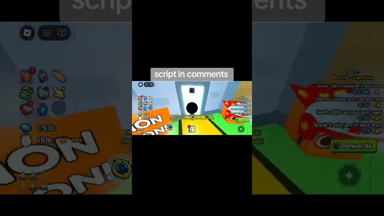 HUGE HUNTER 😮*WORKING* NEW😮 😮 #music #ps99 #script #roblox #petsimulatorscript