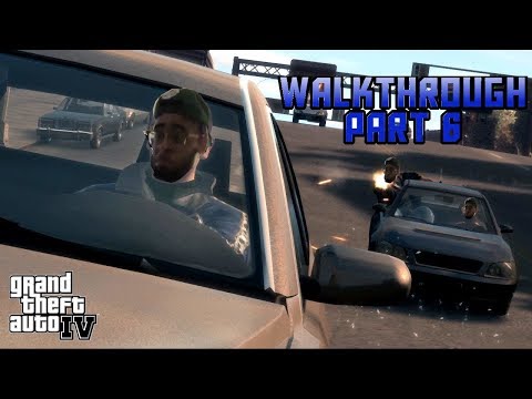 Grand Theft Auto IV Walkthrough Gameplay PART 6 (GTA 4) - WIPE YOUR FACE!! LOL