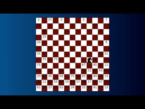 Knights tour solved for 13x13 chessboard