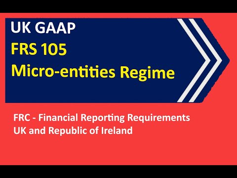 FRS 105 – Financial Reporting for Micro-Entities | UK GAAP Simplified