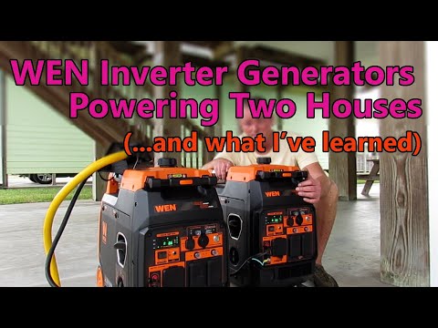 Zwei Häuser: Wie ich meine WEN-Generatoren konfiguriert habe und was ich über Stürme gelernt habe.