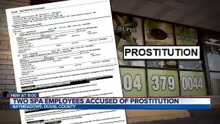 Employees accused of prostitution at Jacksonville massage spa | Action News Jax