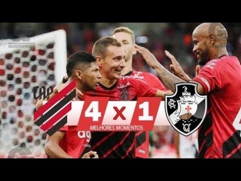 Athlético-PR 4 x 1 Vasco - Melhores Momentos - Brasileirão 2019