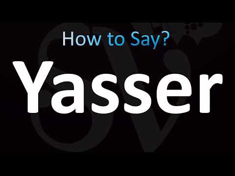 How to Pronounce Yasser (CORRECTLY!)