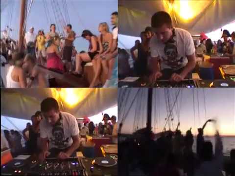 Fervor &  Los Piratas Boat party ft Bushwacka in Ibiza Spain 2005