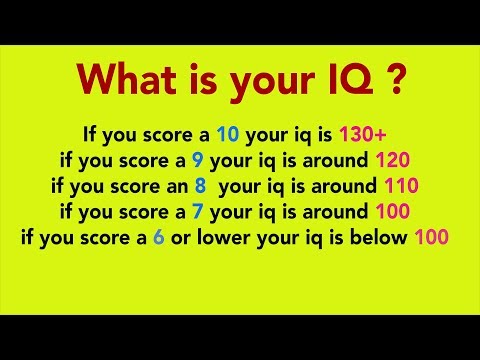 Trivia IQ Test - Play this fun quiz to test your trivia IQ