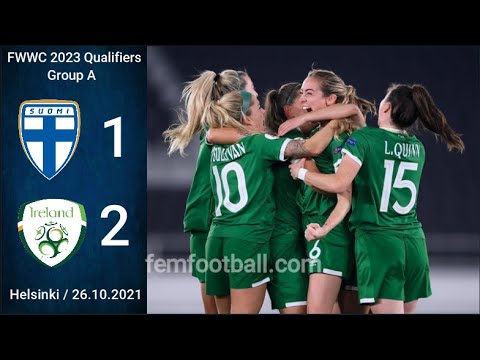 [1-2] | 26.10.2021 | Finland vs Ireland | FIFA Women´s World Cup 2023 Qualifiers | Group A