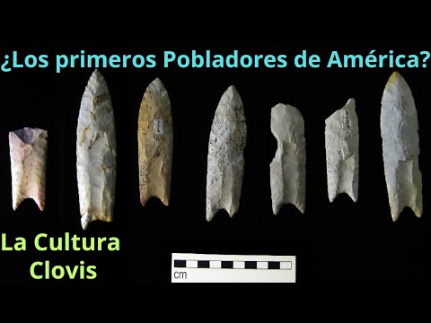 ¿ O que é a cultura Clovis? Os primeiros pobladores da América?