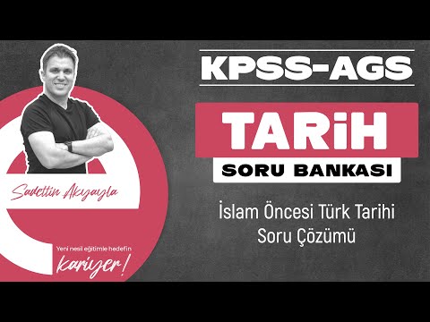 1️⃣ KPSS/AGS TARİH İslamiyet Öncesi Türk Tarihi -SORU ÇÖZÜMÜ-I (Test-1-2-3-4-5-6-7-8-9-10)