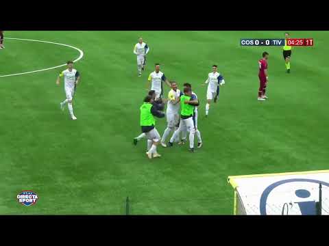 Calcio Serie D Girone "G" Costa Orientale Sarda – Tivoli Calcio 4 - 3 | Highlights