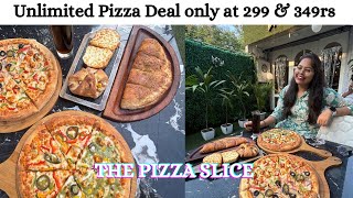 Unlimited Pizza, Garlic Bread, Pizza Pockets, Coke & More in Bhopal | The Pizza Slice #chakhlebhopal