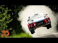 WRC Testing Finland FLAT OUT BIG JUMPS
