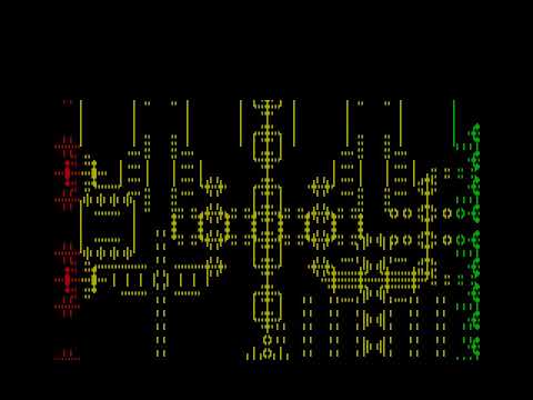 ALIEN RADIO — 256b ZX Spectrum tiny intro by ruguevara