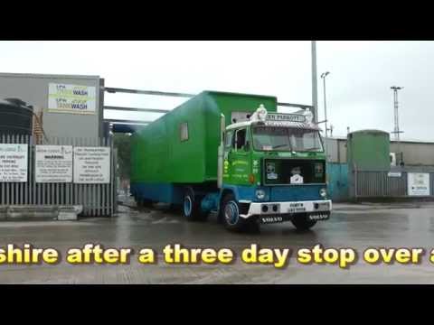 Volvo F88 290bhp UAG 999R at Avon Lodge truck stop