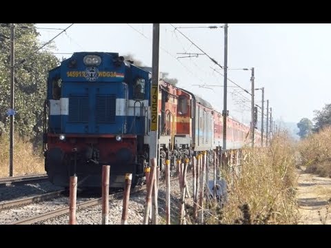 Alco Twins with Hyderabad to Jaipur Weekly Express In Changed Avatar