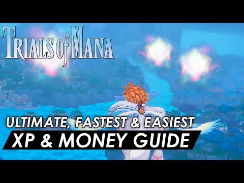 Trials of Mana - Ultimate Fastest XP and Money (Lucre) Easiest Farming Guide