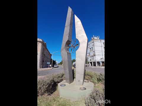 🤳🚉 Estación ferroviaria Benito Juarez,  provincia de Buenos Aires