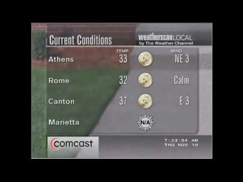 Weatherscan Local - Atlanta, GA - 11/19/2020 7:22AM EST