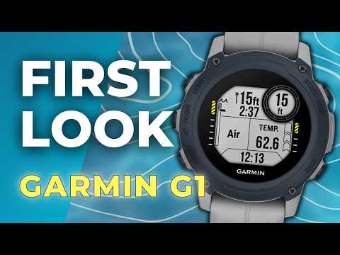 Pre Dive with Garmin Descent G1 Solar - First Impression!