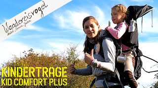 Deuter Kindertrage "Kid Comfort 1 Plus"? Was kann und taugt die Kraxe mit Sonnenschutz? [Review]