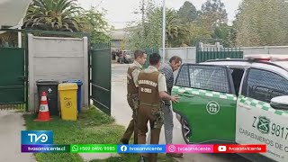 Hombre es detenido en Las Cabras por violencia intrafamiliar, encontraron drogas y armas de fuego