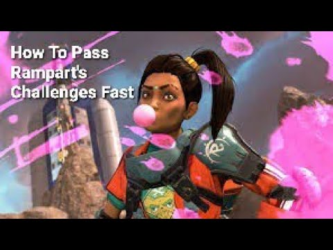 How To Pass Rampart's Challenges on Apex Legends? Let Me Explain! (Check Description)