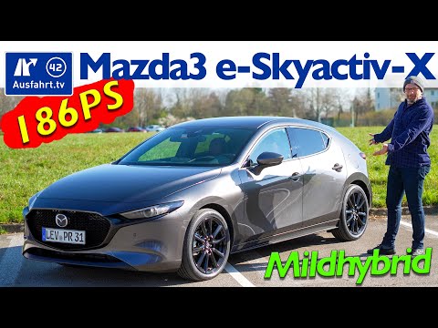 2021 Mazda3 e-Skyactiv-X 2.0 MHEV MT6 Selection - Kaufberatung, Test deutsch, Review, Fahrbericht