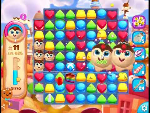 Cookie Jam Blast Level 626 - NO BOOSTERS 🍪 | SKILLGAMING ✔️