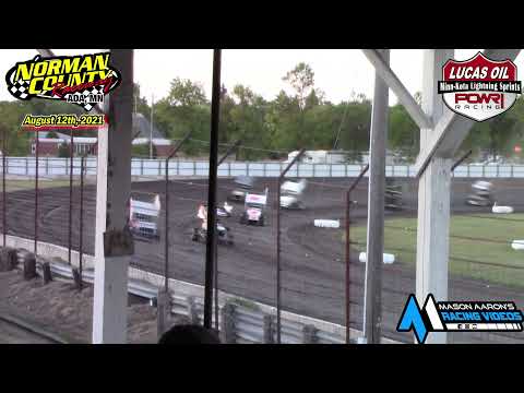 Norman County Raceway Minn-Kota Lightning Sprint B-Main (8/12/21)
