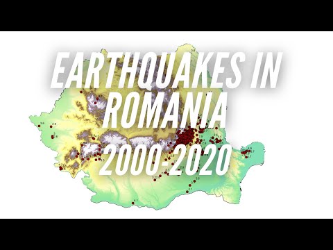 Earthquakes in Romania 2000-2020