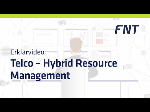 Telco Hybrid Resource Management briefly explained | FNT Software (German Version)