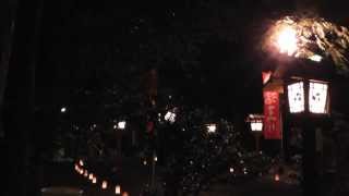 preview picture of video '大阪・枚方 2012/09 渚まつりの御殿山神社'