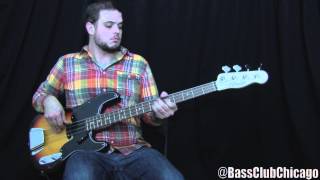Fender Custom Shop 55 Precision P Bass demo by Bass Club Chicago