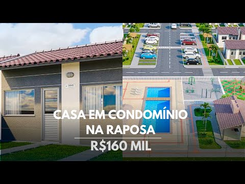 CASA MODELO DO CONDOMÍNIO “PÔR DO SOL” - ESTRADA DA RAPOSA/MA