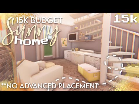 Bloxburg | 15k Budget Two Story Home | No Advanced...