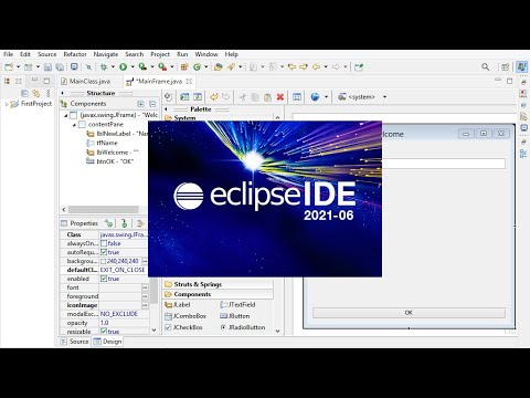 Create Your First Java Gui Using Eclipse Ide 2021