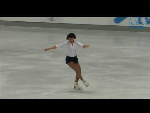 Olena ZLOBINTSEVA. Oberstdorf 2018. Silver Ladies II - Free Skating. 9 place