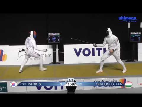 Epee Analysis with Miles and Lewis - Heidenheim 2020 - GOLD - Park KOR v Siklosi HUN
