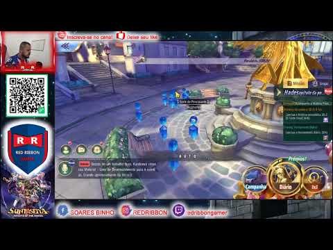 GT AMIGUINHA COLOCANDO UP SKILL BUGADA SERÁ ? + JAMIEL SAINT SEIYA AWAKENING