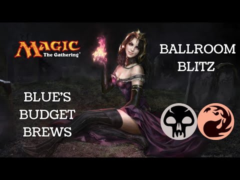 $20 Mtg budget decks - Black/Red "Ballroom Blitz" - Magic the Gathering decks for beginners