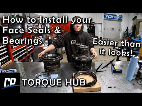 Final Drive Face Seal and Bearings Installation - John Deere (Torque Hub Version)