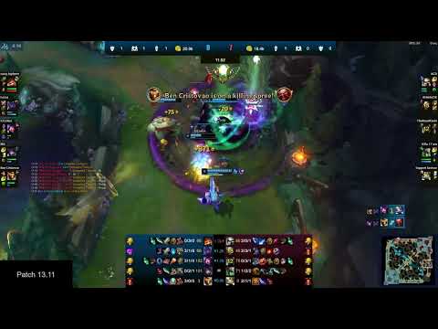 🔹[LIL] Smurfe🔹[GRC] M -VS- 🔸[RBL] AHaHaCiK🔸[MCK] ACD - LoL Ranked Replay