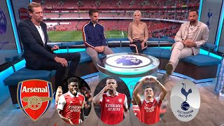 Arsenal vs Tottenham 3-1 The Gunners Continue To Top The League🔥 Gabriel Jesus And Xhaka Reaction