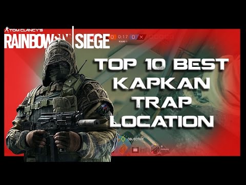Top 10 Best Kapkan Trap Location - Rainbow Six Siege