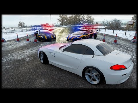 FUGA DE YOUTUBERS BMW Z4 THIAGO REIS - Forza Horizon 4 Online
